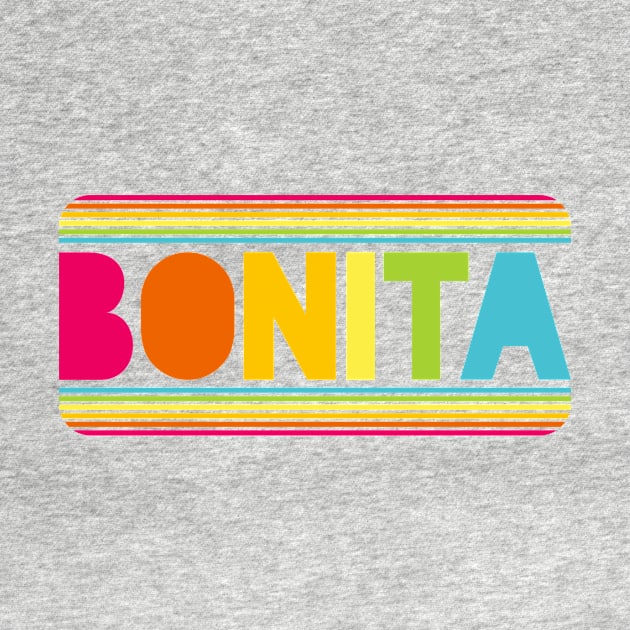 Bonita - Beautiful - retro design by verde